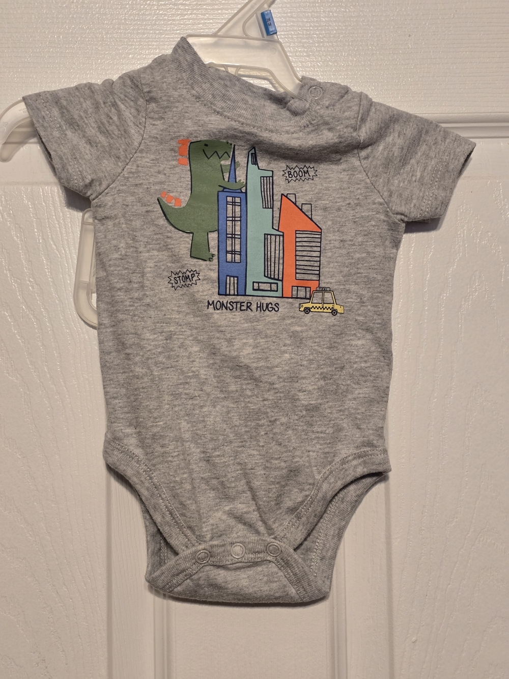 Lot Of Baby Boy Bodysuits Size 0-3 Months